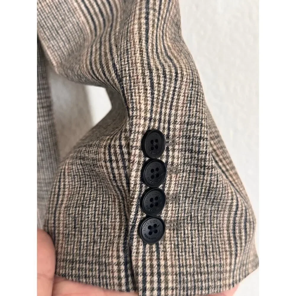 Nili lotan gael boyfriend wool cashmere jacket fatigue US2 - Picture 6 of 10